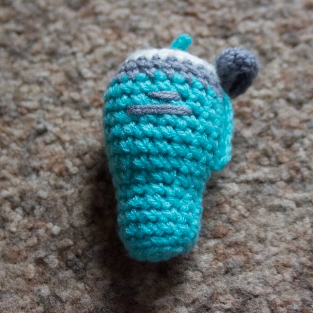 Crocheted Tumbler Cup Keychain